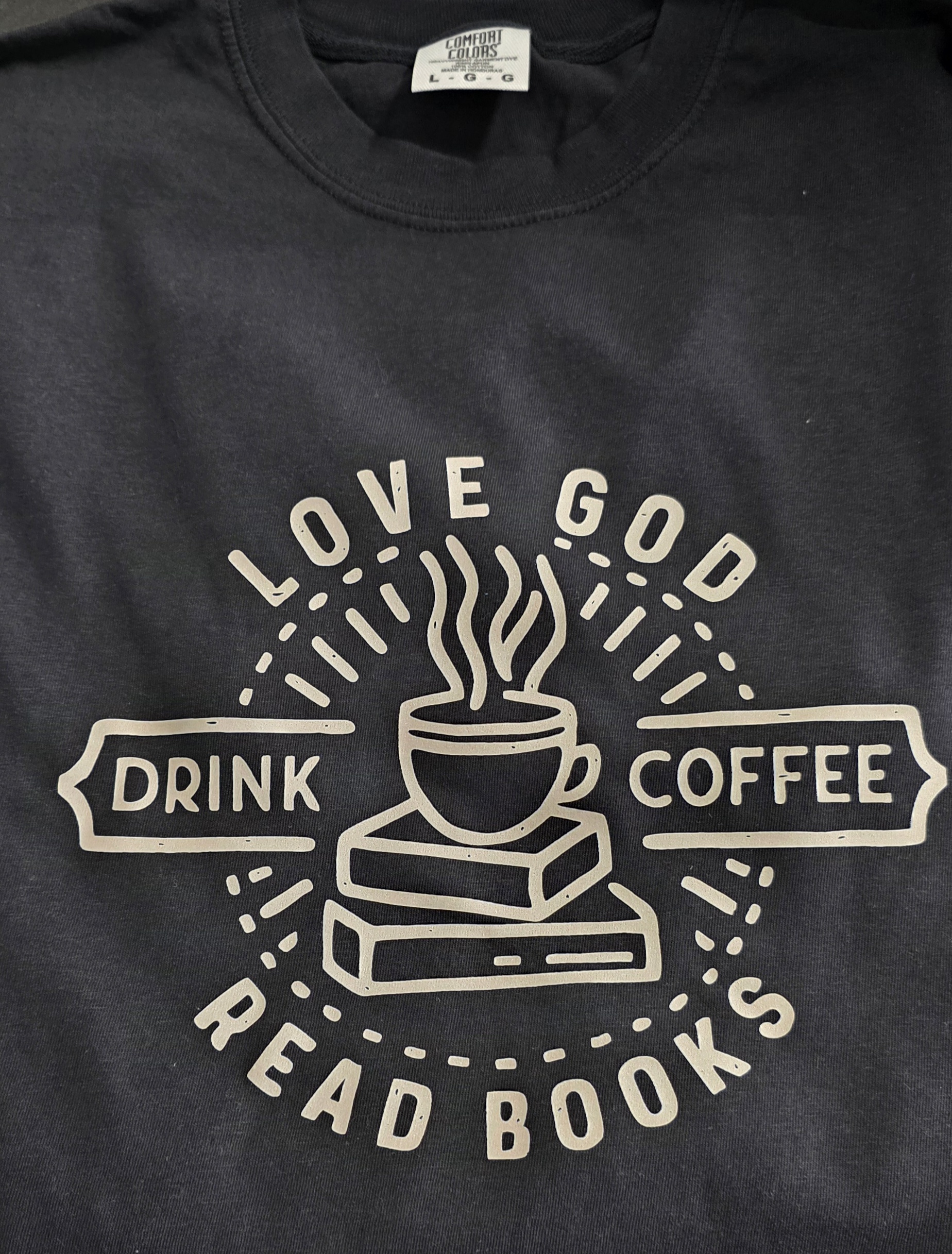Love God Read Books long sleeve 